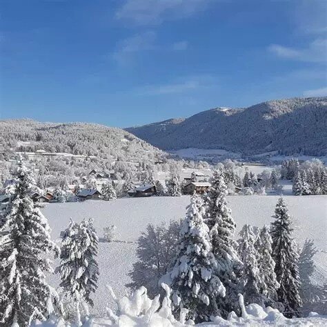 Autrans Plateau in Winter