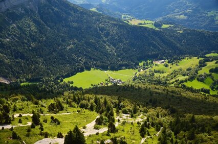 Autrans from a Drone