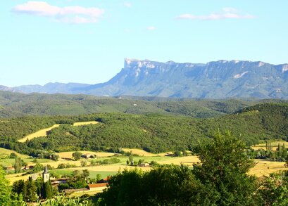 Autrans seen from Montbrand Pass