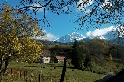 En route, to fréydières