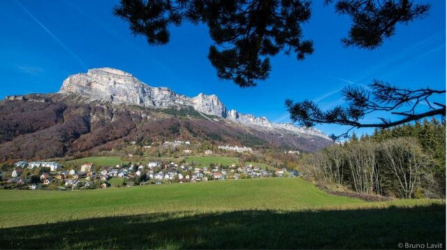 The Dent de Crolles and Saint Hillaire du Touvet