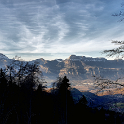 The Chartreuse Mountains seen from Fréydières